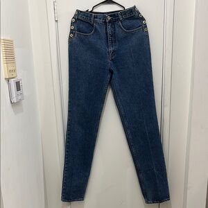 Vintage Rare Western Blue Denim Jeans